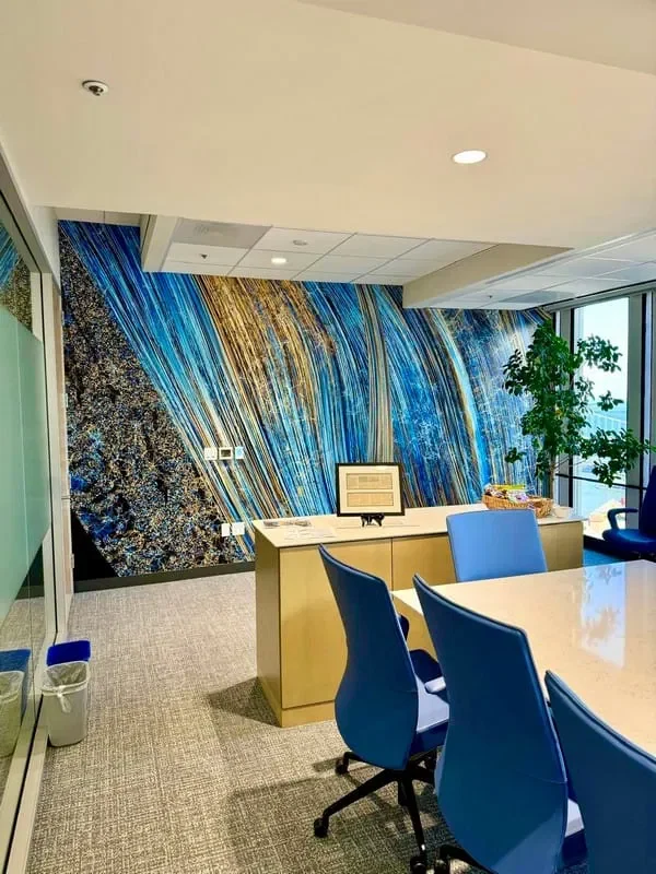 Commercial wallpaper installation service